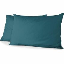 Home-linge-passion Set Di Fodere In Microfibra Blu Teal 50x70 Cm