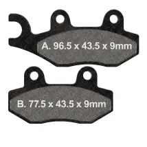 Ebc Sfac228 Bremsbeläge (2er-set)