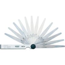 Juegos De Galgas De Espesores Contenido 20 Láminas De Inox - Vogel