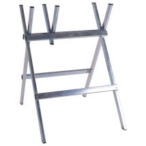 Holzfällerstütze Mit Rechteckigem Abschnitt Aus Verzinktem Stahl Cm.60xh.69