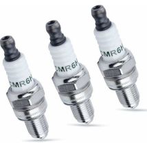 Cmr6h Spark Plug, For Stihl Fs90 Fs100 Fs110 Fs90r Fs100r Lawnmowers, Ngk 3365, 3 Pieces