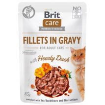 Brit Care Cat Entenfilets In Sauce Für Katzen 85g Beutel – Ente In Sauce 85g