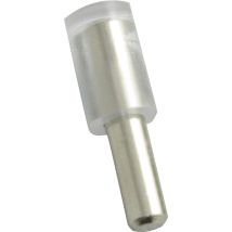Glasbodenträger Claudia Zum Stecken, Bohr Ø 3 Mm, Stahl Vernickelt