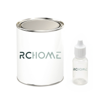 Kit de Reparación para Platos de Ducha de Resina – Colorante y Líquido Secante – Solución Rápida para Grietas