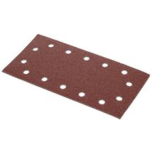 Set Mit 5 Perforierten (ovalen) Klettverschlusspads – Körnung 240 – 115 X 230 Mm Kreator