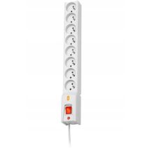 Lestar Lx 810 G-a, Surge Protector, 3m, Grey (lx 810 G-a K.:sz 3,0m)