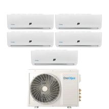 Klimaanlage Oneclima Penta‐split Inverter Serie Pro 9+9+9+12+12 Mit Mlt42x5/y24 R‐32 – Wi‐fi Optional 9000+9000+9000+12000+12000 Btu