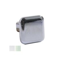 Pomolo carré – 20x20 mm – Finition en zamak chromé brillant et mat – Quincaillerie – GAMET
