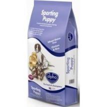 Alpha – Sporting Puppy Dry Dog Food – 3 kg – Hypoallergenic, Wheat Gluten Free, Essential Omega 3 Oils