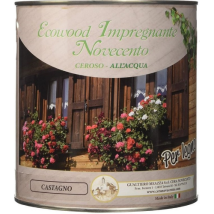 Novecento Ecowood Cha Taigne A Base D&39eau D&39impra Gnation Cireuse 750 Ml Protectrice Contre Les Moisissures Et Les Champignons