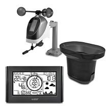 Stazione Meteorologica La Crosse Technology – WS1652-BLA – Monitoraggio Condizioni Atmosferiche – Temperatura, Umidità, Pressione – Giardino