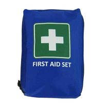 Coffret de secours – Kit mobile premiers soins 23 pièces – Nylon imperméable – LEINA-WERKE