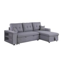 Concept-usine - Rinconera Convertible 4 Plazas Gris Glasgow