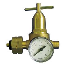 Regolatore Di Pressione Propano Con Manometro 0,5-6bar 18 Kg / Hw 21,8x1 / 14 Pollici Lh Kayser