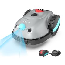 V100 Mähroboter Ohne Begrenzungskabel, Mit Vision-navigation, Hindernisvermeidung(150 Arten), 4,0 Ah Akku Rasenmäher Roboter, Rasenroboter Mit 