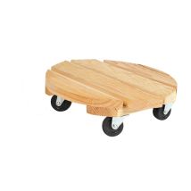 Roul'bac Prêt À Peindre - Rond - Diamètre 30 Cm - Fabriqué En France Jany
