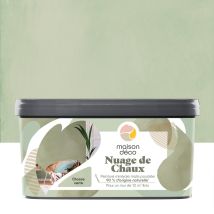 Pittura Effetto Lime Cloud Maison Deco, Classe Verde, Opaca, 2 L Maison Deco