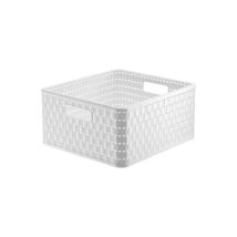 Cesta De Almacenamiento Rotho Country Apilable 14 Litros