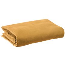Copripiumino Zeff In Lino 100% - Ocra - 240 X 220 Cm