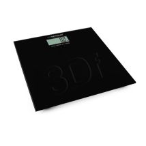Esperanza - Ebs002k Báscula De Baño Plaza Negro Báscula Personal Electrónica