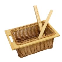 Monster Shop - Pull Out Wicker Basket Drawer 400mm Kitchen Storage Solution