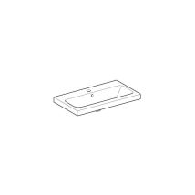 Keramag – Geberit iCon Light Waschtisch – 75 cm x 17 cm – Sanitärkeramik – Weiß – Unterbaufähig