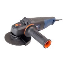 Ferm - Winkelschleifer - 900w - Ø125mm - Weicher Griff - Sicherheitsschalter - Inkl. Schutzhülle