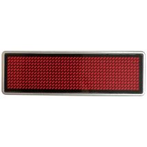 Shenzhen Lesun Targhetta Nome Led Rosso 44 X 11 Pixel (l X A X P) 93 X 30 X 6 Mm 125906