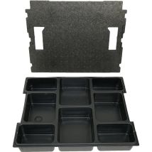 Bs Systems - Plateau Pour Petites Pièces 8 Compartiments Avec Couvercle Pour L-boxx 102