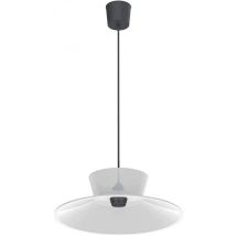 Lombardo - Lampada Da Sospensione Soffitto Vintage 35, Attacco E27, Colore Paralume Bianco, Lampadina Non Inclusa, Lom Lb1110013