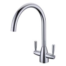 Danti Dual Handle Kitchen Mixer Tap – Chrome Finish – WRAS Approved – 10 Year Warranty