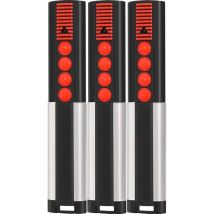 Debuns – Pack Of 3 868mhz Garage Door Remote Controls – 4 Channels – Compatible With 4020 Tx03-868-4, 4026 Tx03-868-2 – 50m Range - 4026v000