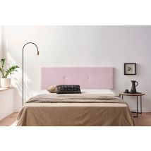 Cabecero Tapizado Alma Acualine 90x50x5 Cm - Rosa Claro - Moonia