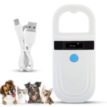 Haustier-id-lesegerät, Wiederaufladbarer Tierchip-id-scanner, Haustier-tag-anzeige, Tragbares Rfid-emid-lesegerät Für Tiere