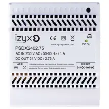 Cdvi - Izyx Psdx2402.75 Fuente De Alimentación 24vdc 2.75a Carril Din