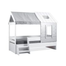 Lit Cabane Blanc 185x214x123cm