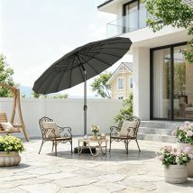 Grand Parasol De Patio Parasol De Jardin Seulement Le Parasol De Jardin)