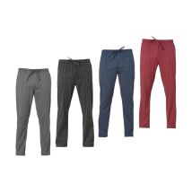Pantalon De Chef Giblor's Enrico À Fines Rayures 11p08p20 - Xxl - Bordeaux