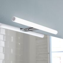 Led-spiegelleuchte Irene 50x3,6 Cm 5700 K Weiß, 9 W, Ip44, Chrom (irene500new) - Focco