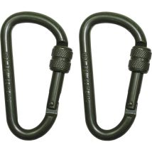 Mfh - Military & Adventure 27536b Moschettone D8x80o 8 Mm X 80 Mm 2 Pz.