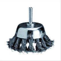 SIT – Spazzola circolare ritorta con gambo 70 mm – Acciaio, 6 mm x 25 mm – Utensili portatili ad alta velocità