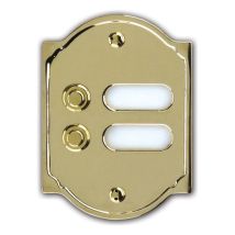 Campanello Incasso Alubox 2p Con Portanomi 50cl2 Ol
