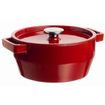 Pyrex Cocotte Slow Cook Rot 3,6 L Emaillierter Gusseisen