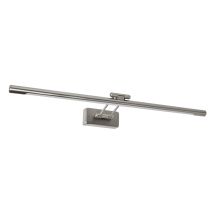 Aplique de pared metálico LED 12W BARGELD – Níquel mate – Iluminación eficiente para cuadros