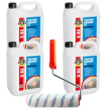 Tiefengrund Lf Extreme Kleinmolekulare Reaktivgrundierung G02 - 20l + Farbrolle 25cm - Halbau