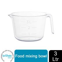 Gastromax - Clear Transparent Max Measure Bowl With An Easy-to-pour Spout, 3l