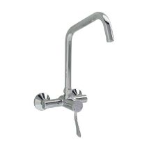 Idral Rubinetteria - Miscelatore Termostatico Progressivo Per Lavabo/lavello Con Leva Clinica E Canna Girevole Serie 900 Idral 900.39-240 Cromato