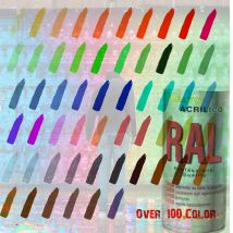 Bomboletta Spray Acrilico Colori Ral Vernice Graffiti Rapida Essiccazione 400 Ml - Colore: Rosa Shocking Ral 4003
