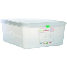 Zanvic - Hermético Gastronorm 2/3 H100 F12500 Con Capacidad De 2 Litros Denox- Famesa 19 L