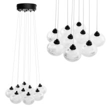 Lampada A Sospensione Toolight Ms022-9cp Black